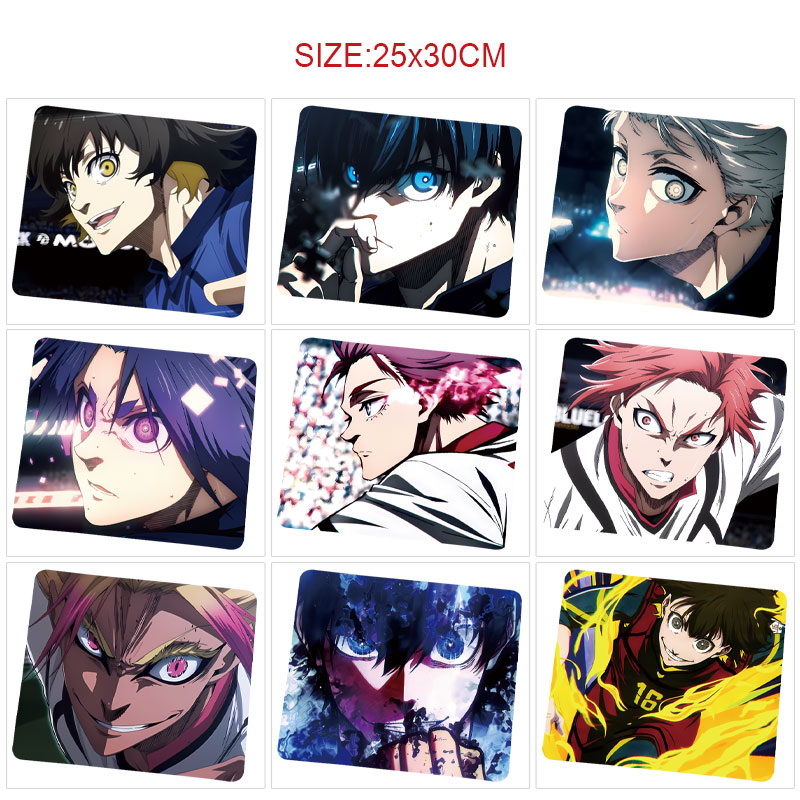 Blue Lock anime mouse pad 25*30cm