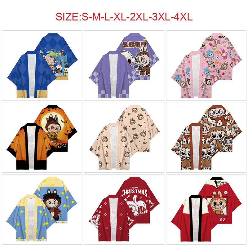 Labubu anime kimono