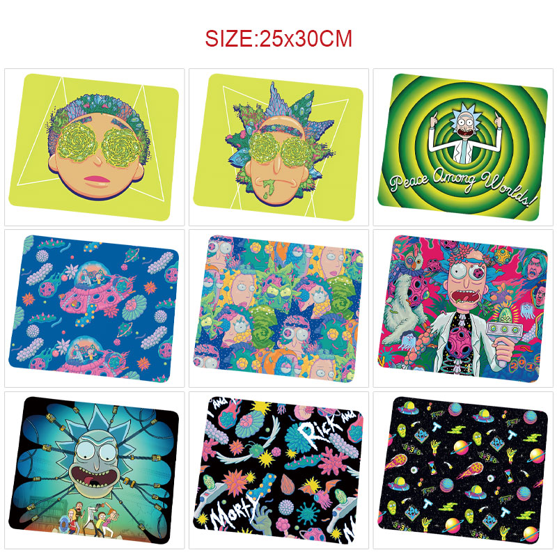 Rick and Morty anime mouse pad 25*30cm
