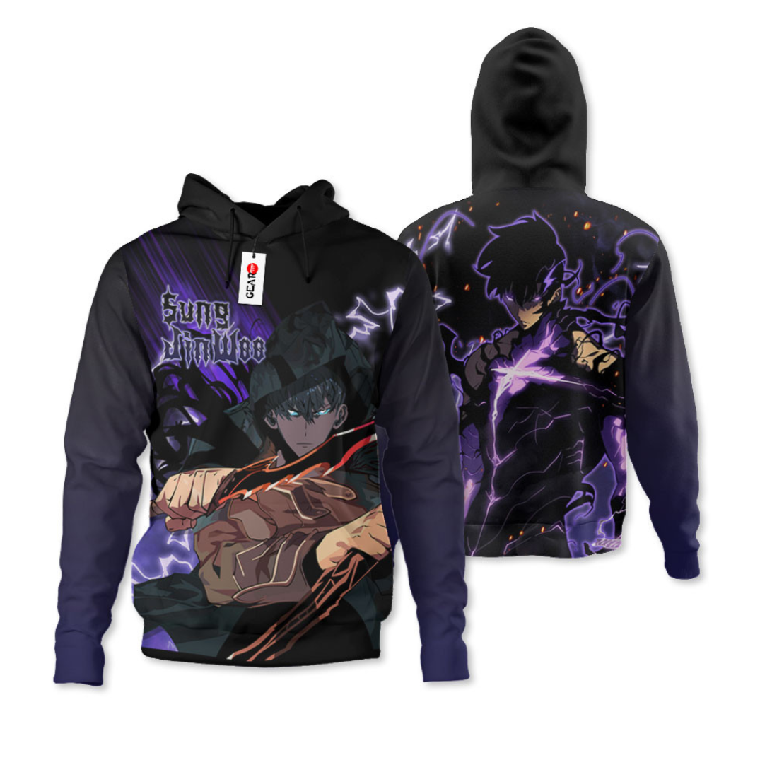 Solo Leveling anime hoodie