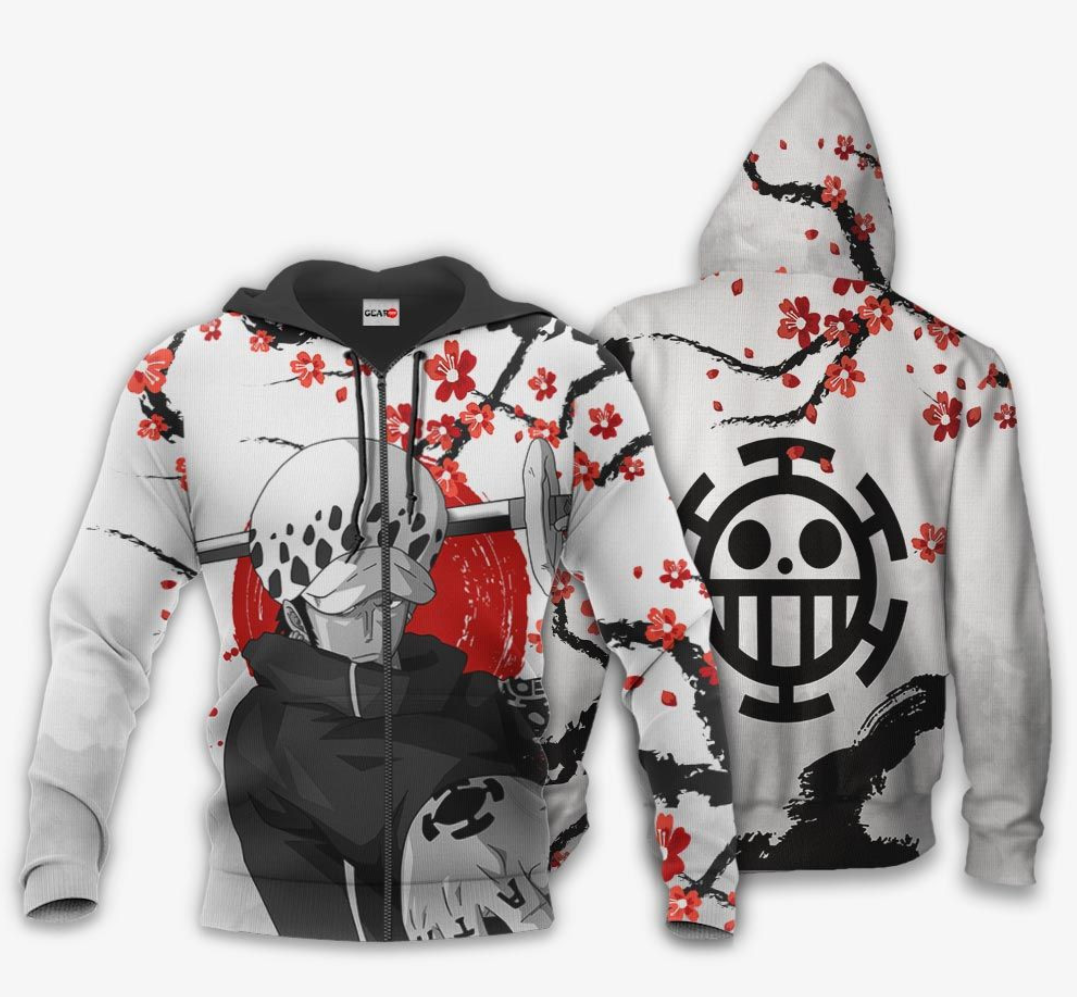 One Piece anime hoodie
