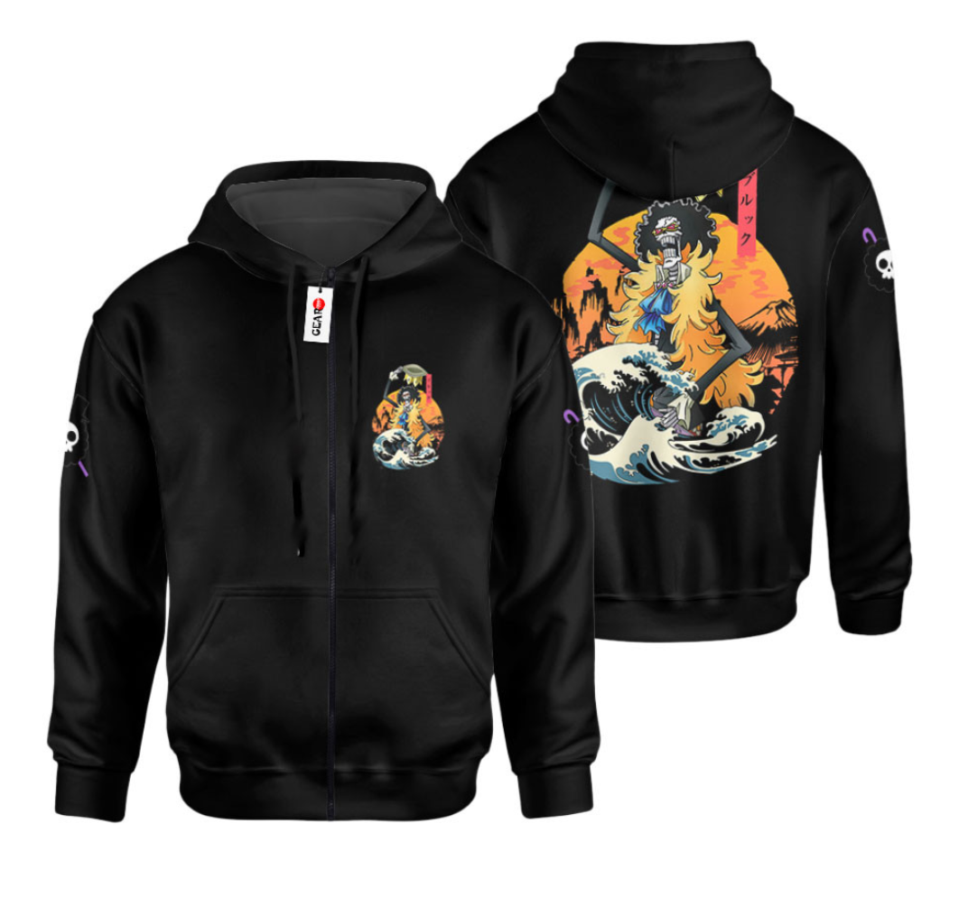 One Piece anime hoodie