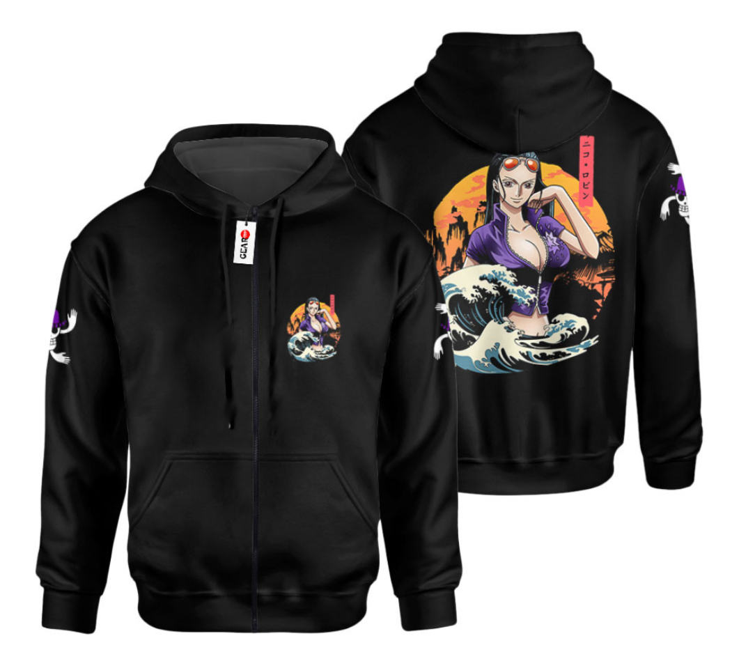 One Piece anime hoodie