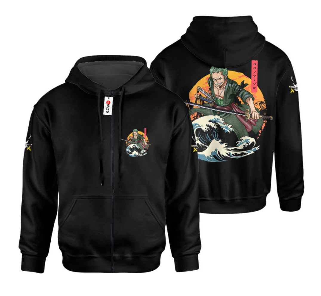 One Piece anime hoodie