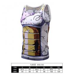 Dragon Ball Cartoon Print Muscle Vest Men's Sports T-Shirt 6 sizes from S to 3XL AF866