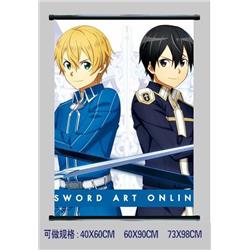 sword art online anime wallscroll 60*90cm