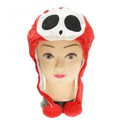 Super Mario Bros Cartoon mask man Plush hat warm hat