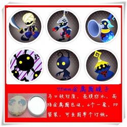 Kingdom Hearts Mirror 75mm 6 pcs