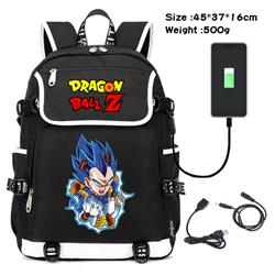 dragon ball usb school bag