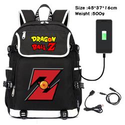 dragon ball usb school bag