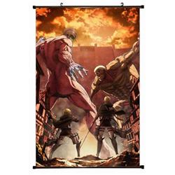 Attack on Titan Plastic pole cloth painting Wall Scroll 60X90CM preorder 3 days J12-146