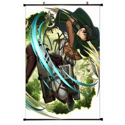 Attack on Titan Plastic pole cloth painting Wall Scroll 60X90CM preorder 3 days J12-179