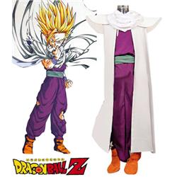 Dragonball Z Son Gohan Super Saiyan Fighting Uniform XXS XS S M L XL XXL XXXL 7 days prepare