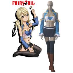 Fairy Tail Lucy Heartfilia After Seven Years Cosplay Costume XXS XS S M L XL XXL XXXL 7 days prepare 