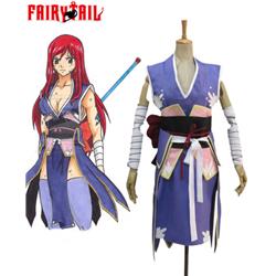 Fairy Tail Titania Erza Scarlet Forever Empress Armor Kimono Cosplay Costume XXS XS S M L XL XXL XXXL 7 days prepare 