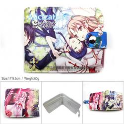 Sword Art Online Alice Full color short Snap button Wallet -MK-042
