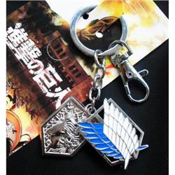 attack on titan anime keychain