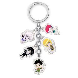 hunter hunter anime double side acrylic keychain
