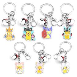 pokemon anime keychain
