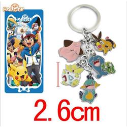 pokemon anime keychain