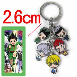 hunter hunter anime keychain