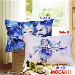 miku.hatsune anime double face cushion 45*60cm