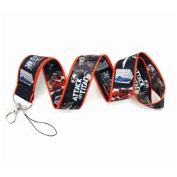 attack on titan anime Lanyard keychain price for 10 pcs 92cm random selection