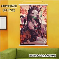 demon slayer anime wallscroll