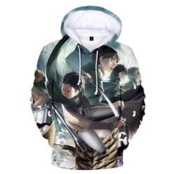 attack on titan anime 3d printed hoodie 2xs to 4xl