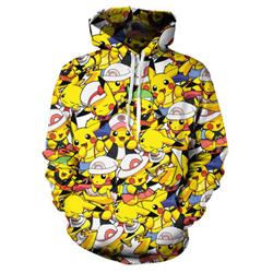 pokemon anime 3d printed hoodie 2xs to 4xl