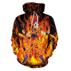 dragon ball 3d printed hoodie 2xs to 4xl