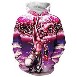 dragon ball 3d printed hoodie 2xs to 4xl