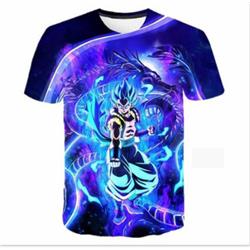 dragon ball anime 3d printed tshirt 2xs to 4xl