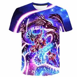 dragon ball anime 3d printed tshirt 2xs to 4xl