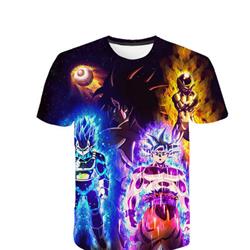 dragon ball anime 3d printed tshirt 2xs to 4xl