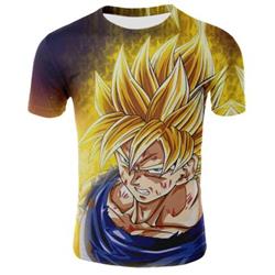 dragon ball anime 3d printed tshirt 2xs to 4xl