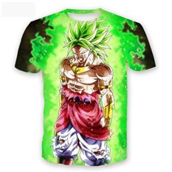 dragon ball broly anime 3d printed tshirt 2xs to 4xl