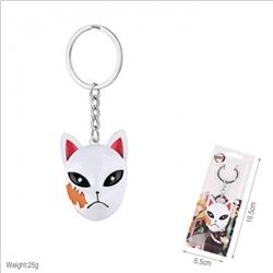 Demon Slayer Kimets Mask Keychain pendant Style B