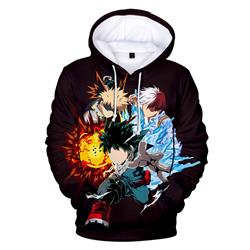 my hero academia anime 3d printed hoodie 2xs to 4xl