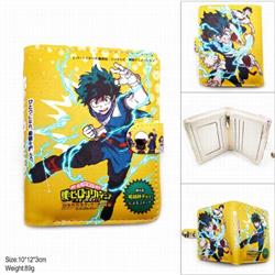 My Hero Academia Full color short button wallet 10X12X3CM 89G SH-132