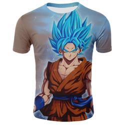 dragon ball anime 3d printed tshirt 2xs to 4xl