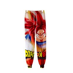 dragon ball anime 3d printed pants 2xs to 4xl