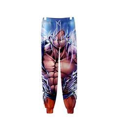 dragon ball anime 3d printed pants 2xs to 4xl