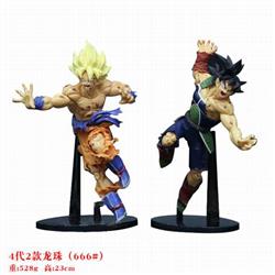 Dragon Ball Bagged Figure Decoration Model a set of 2 23CM 528G