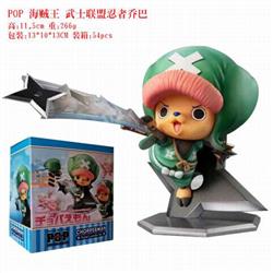 One Piece Tony Chopper Boxed Figure Decoration Model 11.5CM 266G Color box size:13X10X13CM a box of 54