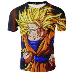 dragon ball anime 3d printed tshirt 2xs to 4xl