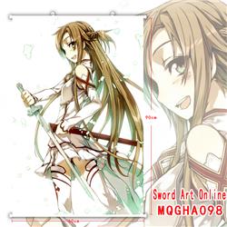 sword art online anime wallscroll 60*90cm