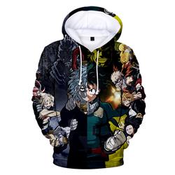 my hero academia anime hoodie 2xs to 4xl
