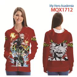 my hero academia anime hoodie 2xs to 4xl