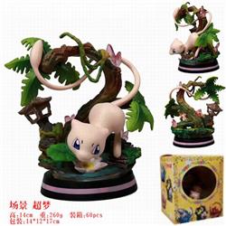 Pokemon Mewtwo Boxed Figure Decoration Model 14CM 260G 14CM 260G a box of 60